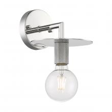 Nuvo 60/7251 - Bizet - 1 Light Sconce with- Polished Nickel Finish