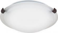 Nuvo 62/1002 - 1 Light - LED Flush Fixture - Old Bronze Finish - Frosted Glass