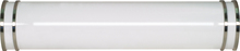Nuvo 62/1031 - Glamour LED - 25"- Vanity with White Acrylic Lens - Brushed Nickel Finish