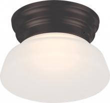 Nuvo 62/714 - Bogie - LED Flush Fixture with Frosted Glass