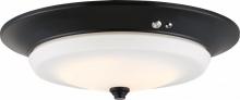 Nuvo 62/972 - LED 20W - Flush with Frosted Glass - Aged Bronze Finish- 120-277V - 120-277V