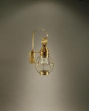 Northeast Lantern 2721-DAB-MED-CLR - Caged Pear Wall Dark Antique Brass Medium Base Socket Clear Glass