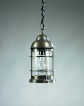 Northeast Lantern 3512-DAB-MED-CLR - Nautical Hanging Dark Antique Brass Medium Base Socket Clear Glass