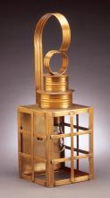Northeast Lantern 5131-AB-MED-CLR - Can Top H-Bars Wall Antique Brass Medium Base Socket Clear Glass