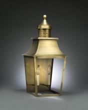 Northeast Lantern 5551-AB-LT2-CLR - Pagoda Wall Antique Brass 2 Candelabra Sockets Clear Glass
