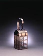 Northeast Lantern 6131-DAB-MED-CLR-NS - Culvert Top H-Bars Wall Dark Antique Brass Medium Base Socket Clear Glass No Scroll