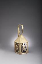 Northeast Lantern 7011-DAB-MED-CLR - Pyramid Top X-Bars Wall Dark Antique Brass Medium Base Socket Clear Glass