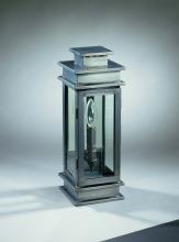 Northeast Lantern 8911-AB-LT1-CLR - Wall Antique Brass 1 Candelabra Socket Clear Glass