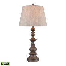 ELK Home 77179-LED - Rhinebeck 30'' High 1-Light Table Lamp - Aged Wood - Includes LED Bulb