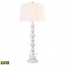 ELK Home S0019-8582-LED - Rosetta Cottage 35'' High 1-Light Table Lamp - Matte White - Includes LED Bulb