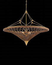 Currey 9000-0560 - Gaborone Rattan Chandelier