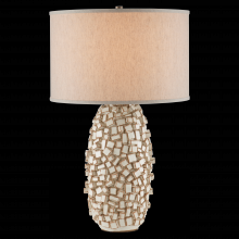 Currey 6000-0922 - Sugar Cube Ivory Table Lamp