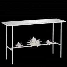 Currey 4000-0167 - Sisalana White Console Table