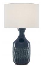 Currey 6000-0515 - Samba Blue Table Lamp