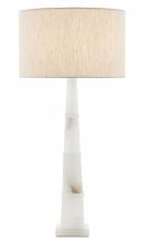 Currey 6000-0595 - Alabastro White Table Lamp