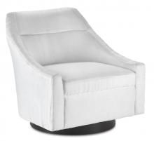 Currey 7000-0371 - Pryce Muslin Swivel Chair