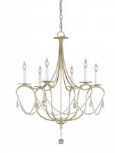 Currey 9890 - Crystal Lights Silver Small Chandelier