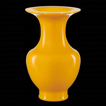 Currey 1200-0680 - Imperial Yellow Peking Vase