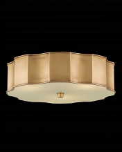 Currey 9999-0001 - Wexford Brass Flush Mount