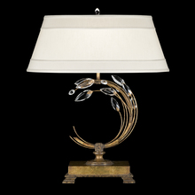 Fine Art Handcrafted Lighting 778010ST - Crystal Laurel 31" Table Lamp